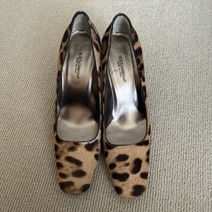 Dolce & Gabbana Cheetah Print Heels
